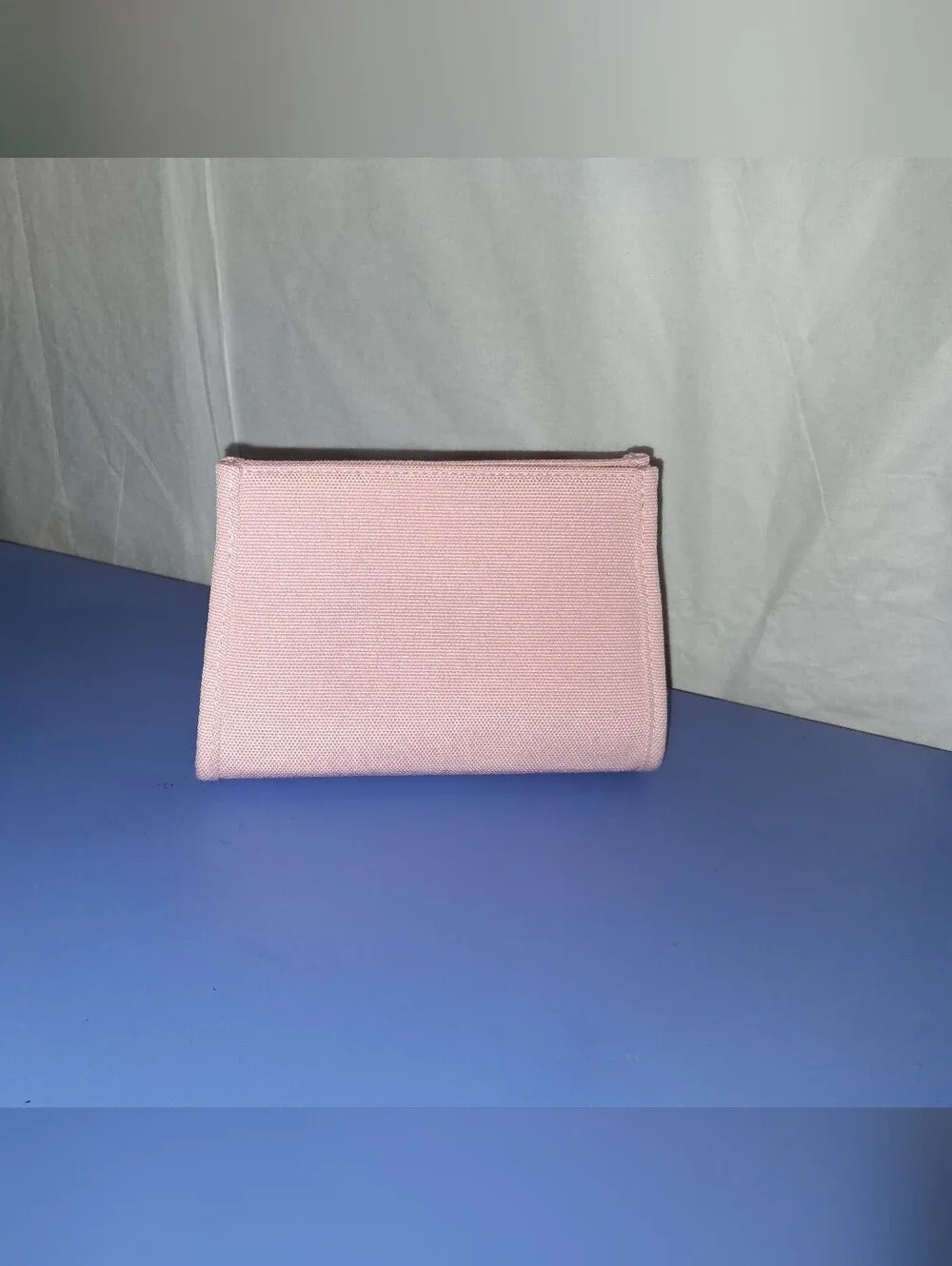 Christian Dior Limited Edition Soft Pink Canvas Cosmetic Pouch- NWOT